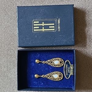 Elizabeth Farrell opal earrings